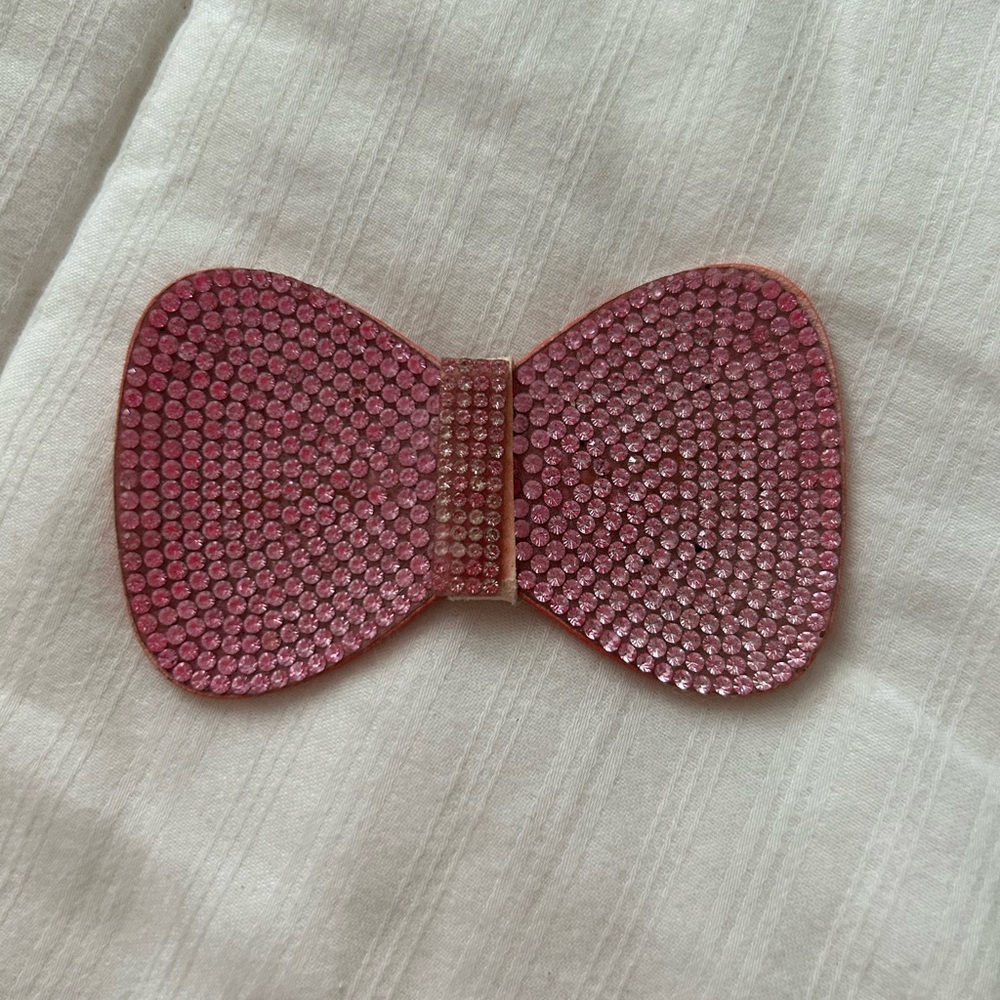 Girls Sparkle Bow Hair Clip 🩷🎀